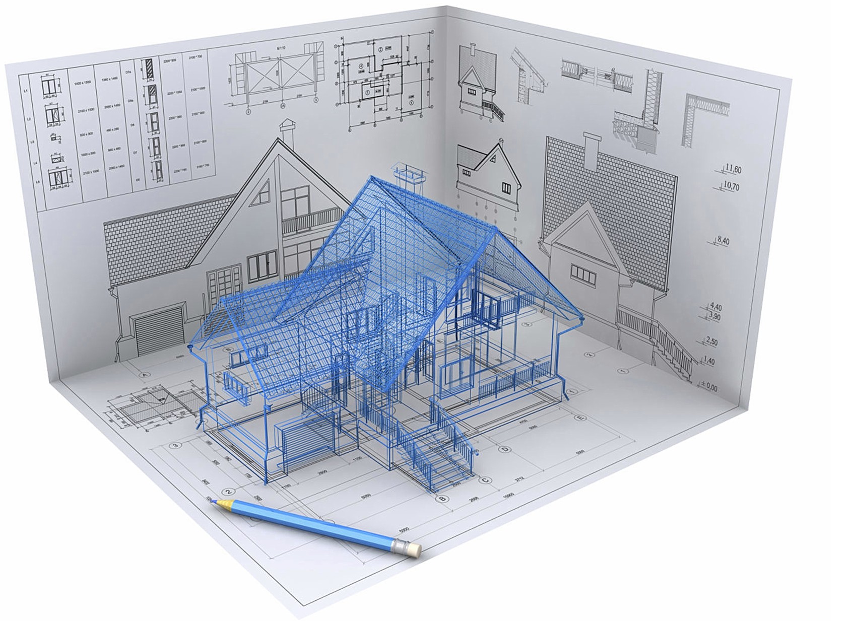 3D House Plan